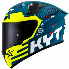 CAPACETE KYT TT-COURSE FUSELAGE AMARELO