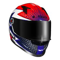 Imagem do CAPACETE LS2 FF358 CLASSIC SPEEDY BRANCO/LARANJA