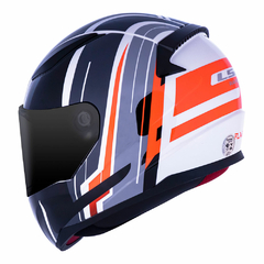 CAPACETE LS2 RAPID FF353 FLAG PRETO na internet