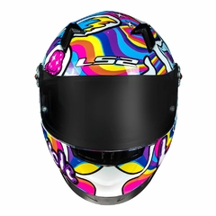 Imagem do CAPACETE LS2 FF358 CLASSIC BUBBLE BRANCO