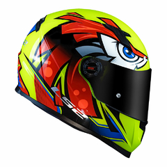 Imagem do CAPACETE LS2 FF358 CLASSIC TRIBAL AMARELO/VERMELHO