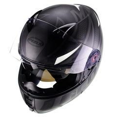 CAPACETE PEELS ICON C/ OCULOS FAST PRETO FOSCO / BRANCO na internet