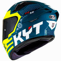 CAPACETE KYT TT-COURSE FUSELAGE AMARELO - comprar online