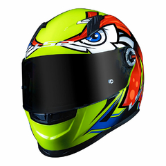 CAPACETE LS2 FF358 CLASSIC TRIBAL AMARELO/VERMELHO na internet