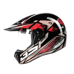 CAPACETE BIEFFE 3 SPORT 30TH PRETO / VERMELHO - loja online