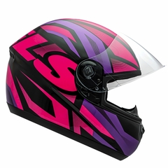 CAPACETE PEELS SPIKE MAXI PRETO / ROSA - Mobivile - Motos, Capacetes e Acessórios