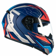 CAPACETE PEELS U-RB2 OCEAN AZUL / AZUL CLARO FOSCOF - Mobivile - Motos, Capacetes e Acessórios