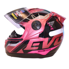 CAPACETE PROTORK EVOLUTION G8 EVO ROSA