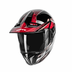 CAPACETE BIEFFE 3 SPORT 30TH PRETO / VERMELHO - Mobivile - Motos, Capacetes e Acessórios