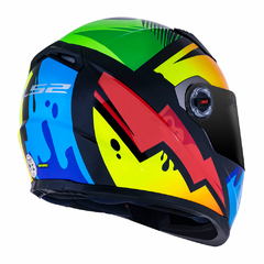 CAPACETE LS2 FF358 CLASSIC MASTERPIECE AMARELO - Mobivile - Motos, Capacetes e Acessórios