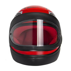 CAPACETE SAN MARINO VERMELHO BRILHANTE GRAFIC