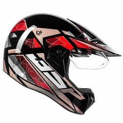 CAPACETE BIEFFE 3 SPORT 30TH PRETO / VERMELHO - Mobivile - Motos, Capacetes e Acessórios