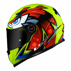 CAPACETE LS2 FF358 CLASSIC TRIBAL AMARELO/VERMELHO - comprar online