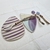 lilac striped platter - buy online