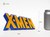 Placa Decorativa - X-MEN (azul) - loja online