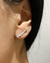 Brinco Cascata Ear Cuff Ponto de Luz Prata 925 - comprar online