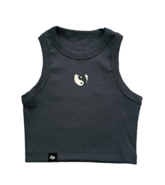 BARBARIAN - "YIN-YANG" BLACK TANK TOP