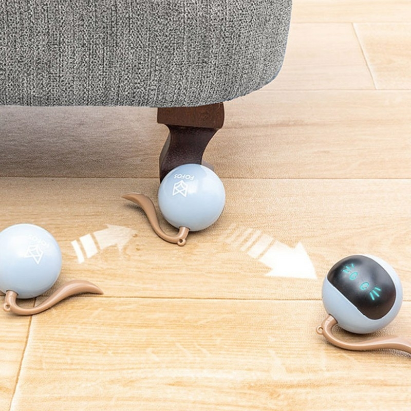 Bolas de brinquedo para gatos, brinquedo inteligente interativo