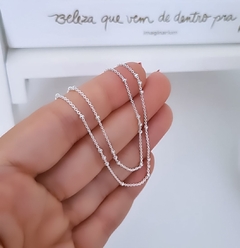 Colar Choker Mini Bolinhas