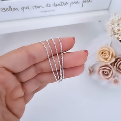 Colar Choker Mini Bolinhas na internet