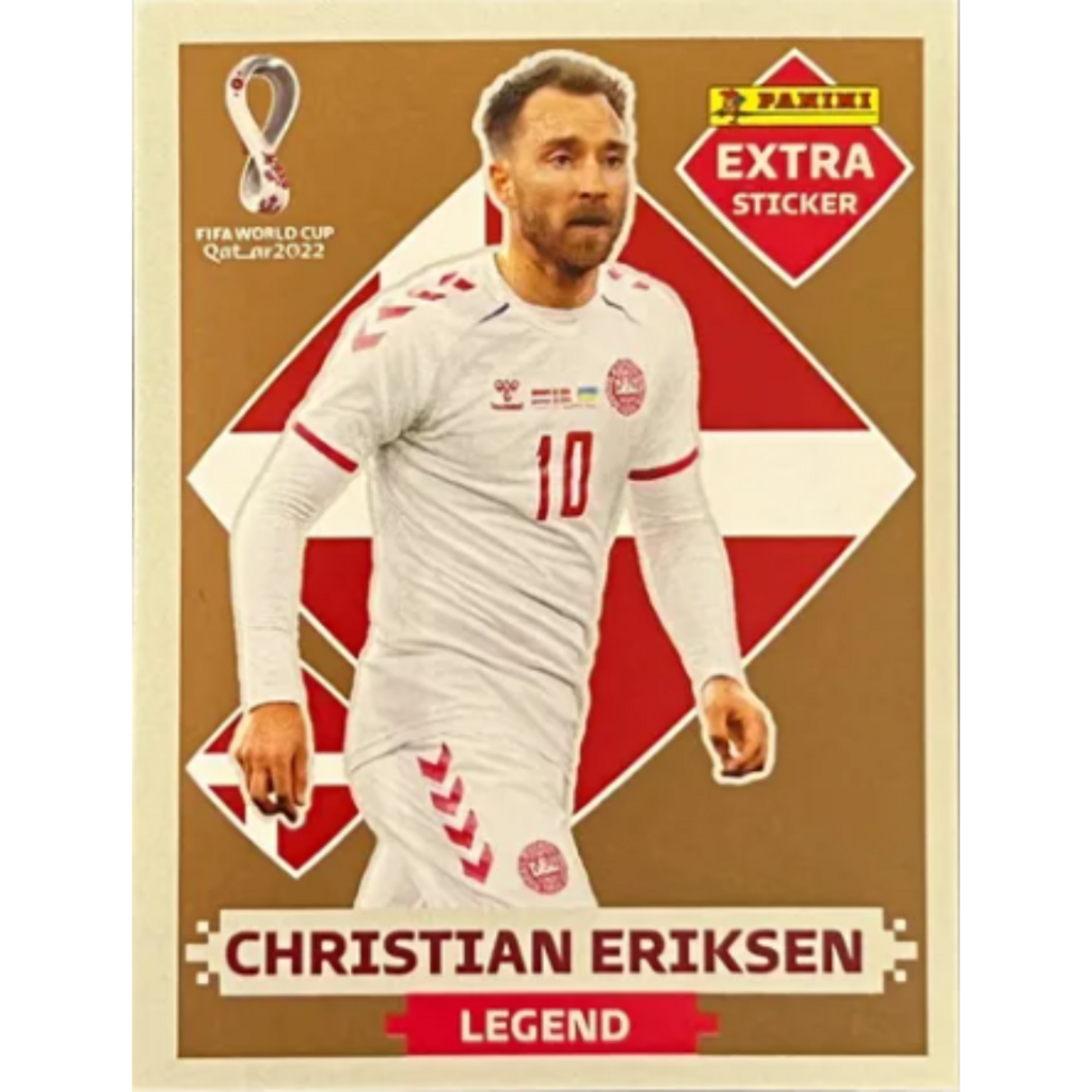 Figurinha Copa 2022 Christian Eriksen Bronze