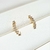 Brinco Ear Cuff Carreira Zircônias - comprar online