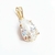 Pingente Gota Zircônia Cristal - comprar online