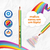 Lápis de Cor Jumbo Rainbow - Tris - comprar online