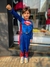 Fantasia Super Homem/SuperMan Infantil Longa