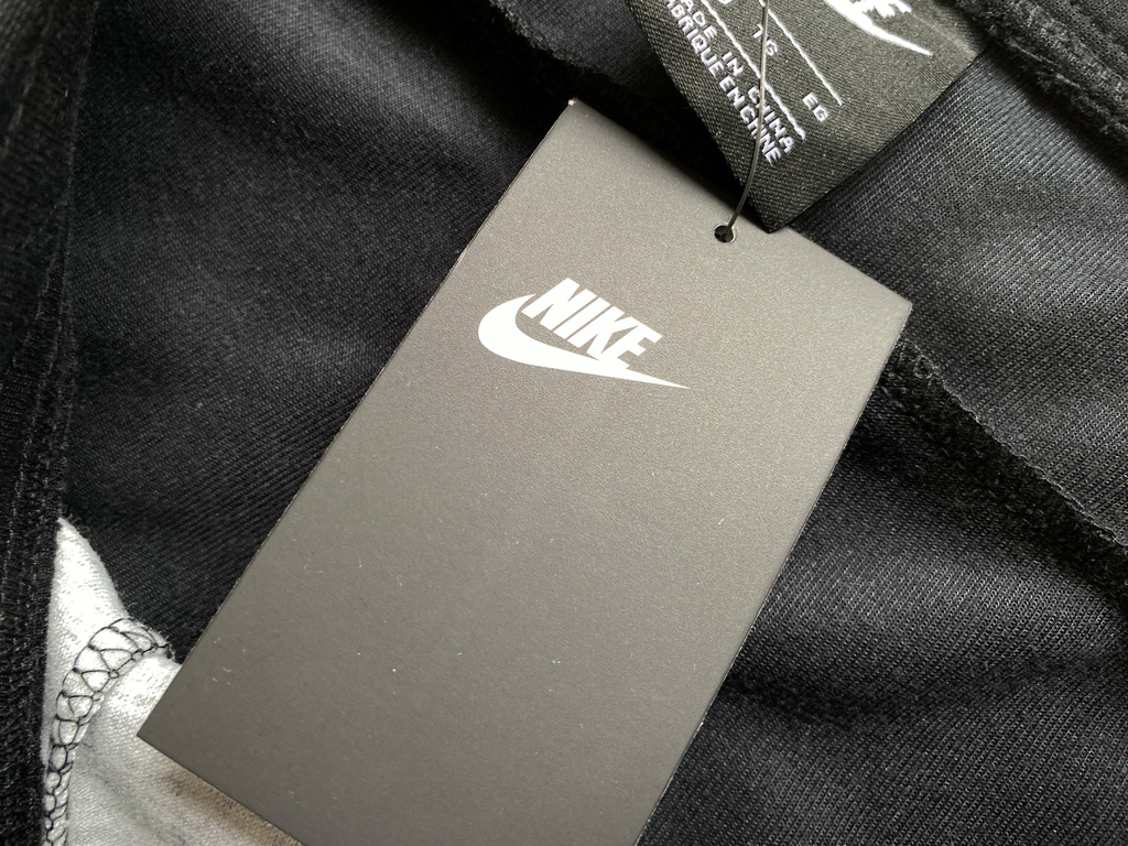 Nike tech cheap fleece black grey