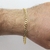 Pulseira Folheada a Ouro 18k Com 05mm Largura - comprar online