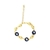 Pulseira Folheada a Ouro 18k Modelo Olho Grego - comprar online