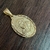 Pingente Medalha Jesus Cristo Folheada a Ouro 18k - comprar online