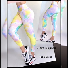 Calza Lycra Pastel CinturaAncha