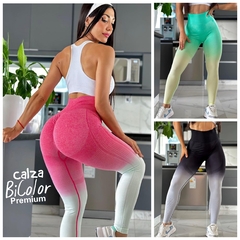 Calza Bicolor Seamless Premium