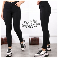 Pantalón Bengalina Black T36 al 44