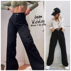 Jean Wideleg Black