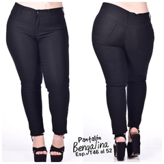 Pantalón Bengalina Black T46 al 52