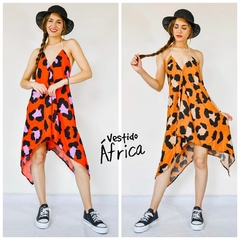 Vestido Africa Print