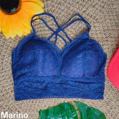 Imagen de Bralette encaje c/pushUP