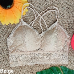 Bralette encaje c/pushUP en internet