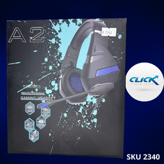 AURICULAR GAMER PARA PC Y PS4 AZUL