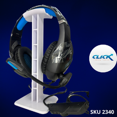 AURICULAR GAMER PARA PC Y PS4 AZUL - comprar online