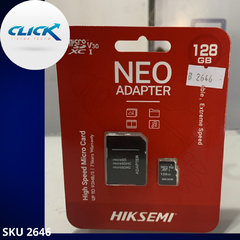 TARJETA DE MEMORIA HIKSEMI 128GB CLASE 10