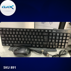 TECLADO Y MOUSE COM2216 DINAX