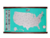 Mapa de Raspadinha dos Estados Unidos