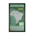 Mapa de Raspar do Brasil na internet