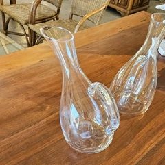 Jarro Decanter Inclinado em Vidro para Vinho Transp. com Alça na internet