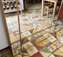 Espelho Grande Mosaico e Moldura em Madeira Nobre - loja online