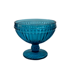 Taça de Vidro Azul
